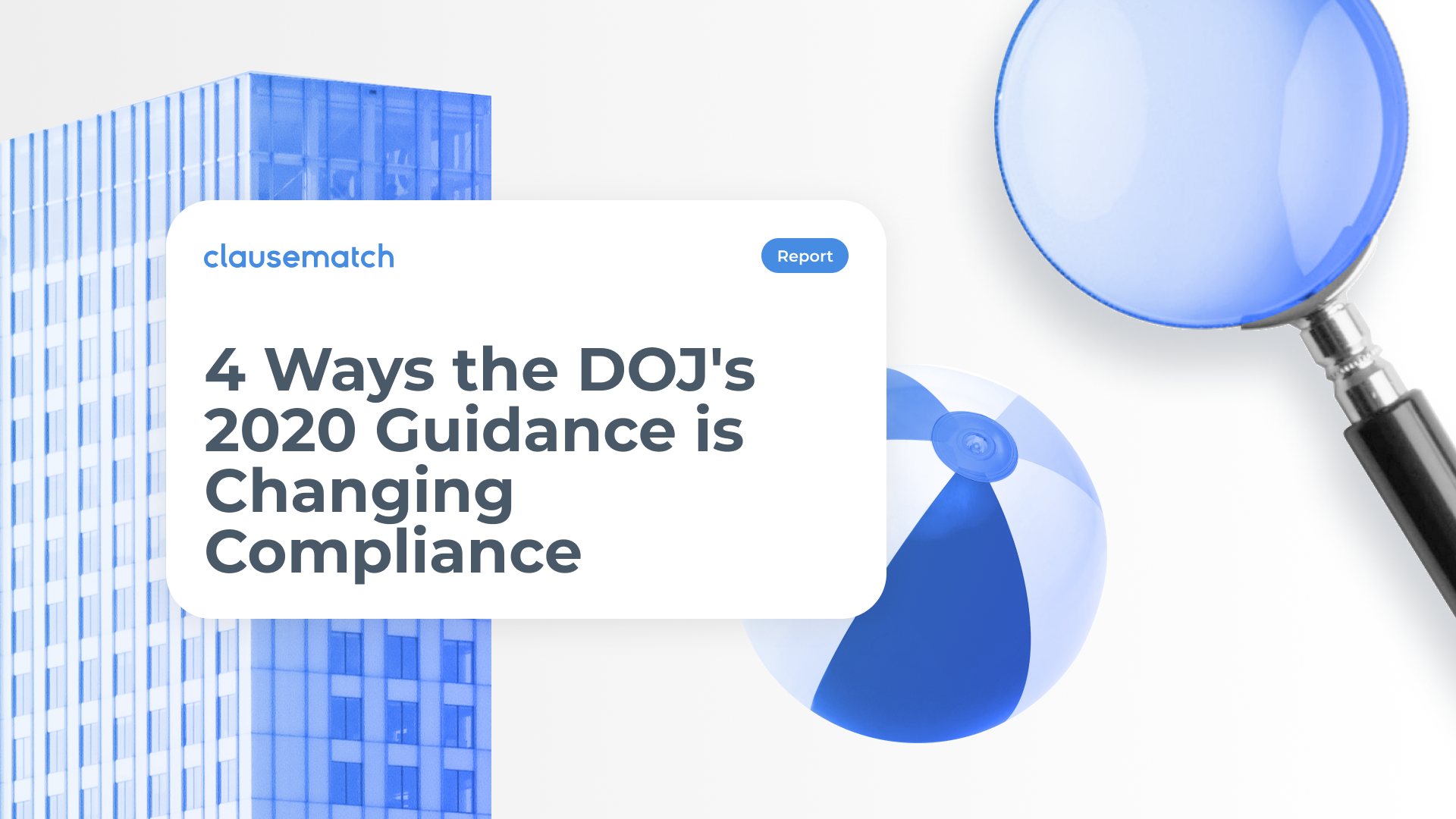 Webinar on DOJ's 2020 compliance guidance